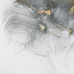 Saisonangebot Fototapete Ink Gold Fluid