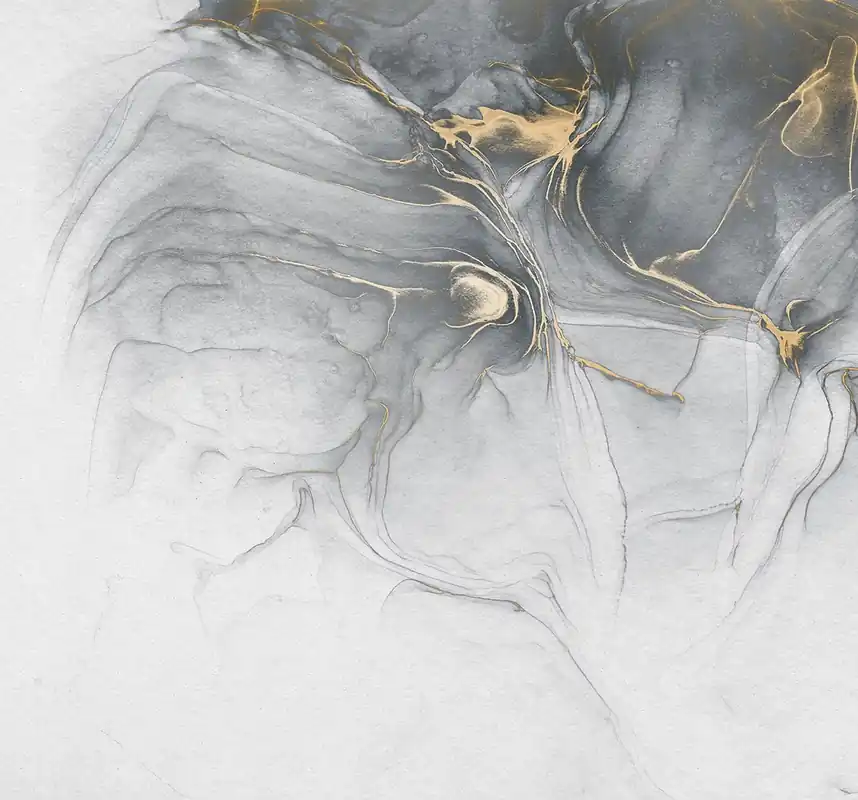 Saisonangebot Fototapete Ink Gold Fluid
