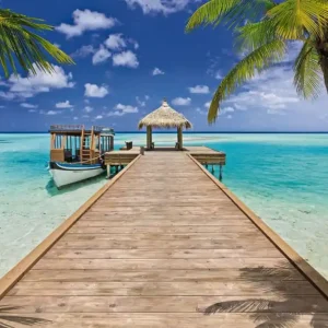 Markenware Fototapete Beach Resort