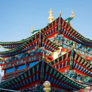 Fototapete Asiatische Tempel Preisknaller
