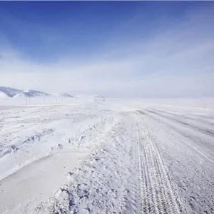 Garantierte Lieferung Fototapete Ice Road