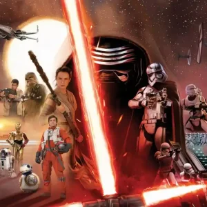 Echt Fototapete Star Wars EP7