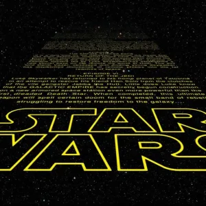Fototapete Star Wars Intro Sonderaktion