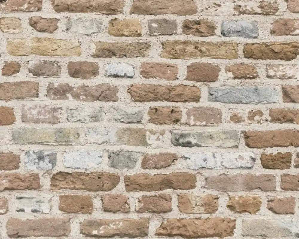 A.S. Création Bricks & Stones, Steintapete, braun, beige 388293 Aktuell