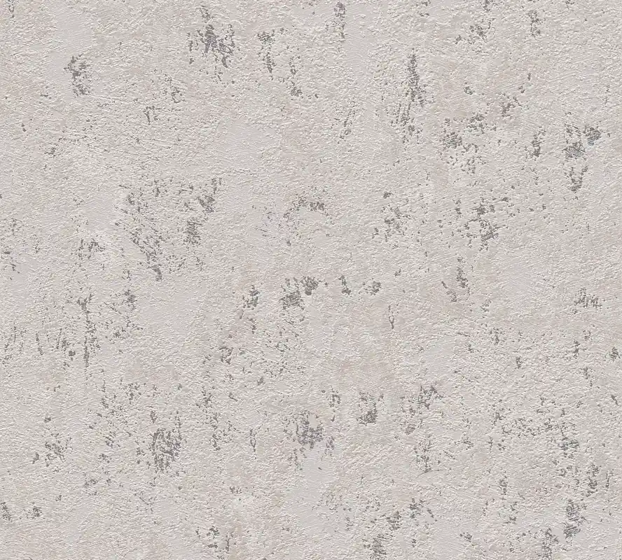 A.S. Création Casual Living, Struktur, grau, beige, silber und metallic 393873 Letzte Chance