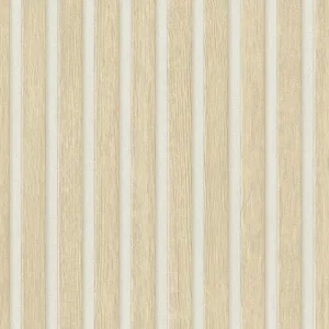 Vliestapete Holzoptik, beige, weiß, Paneele, A.S. Création 391097 Versand Am Gleichen Tag