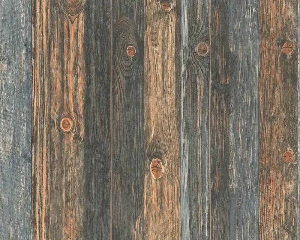 A.S. Création Best of Wood`n Stone 2nd Edition, Tapete in Holzoptik, braun, grau 908612 Mega-Angebot