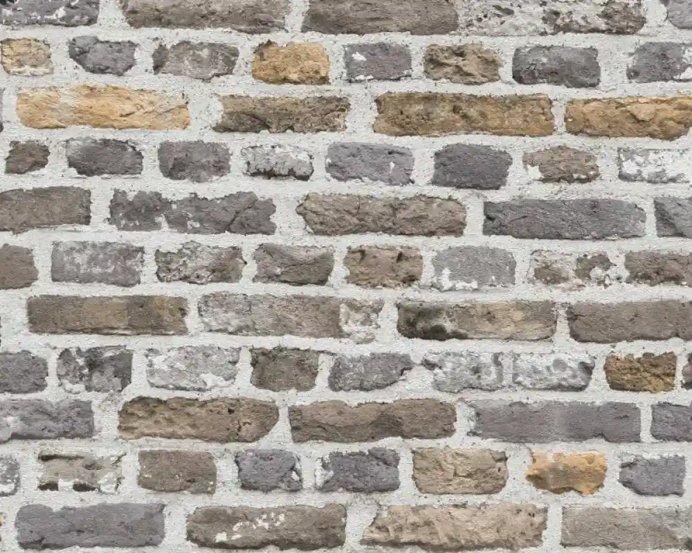 A.S. Création Bricks & Stones, Steintapete, grau, braun 388292 Markenware