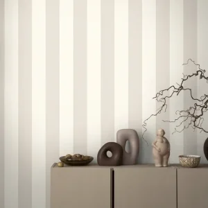 A.S. Création Casual Living, Streifentapete, grau und weiß 381012 Preiswert