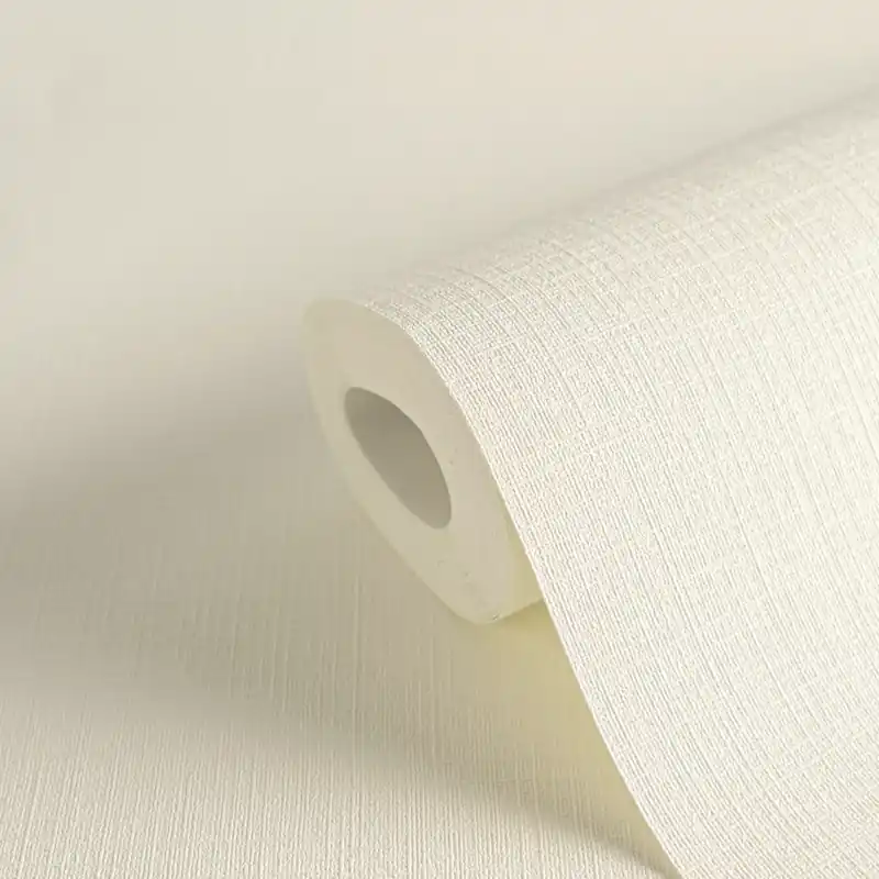 Vliestapete Unis, creme, Textilstruktur, A.S. Création 306891 Bestpreis