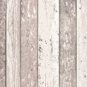 A.S. Création Best of Wood`n Stone 2nd Edition, Tapete in Holzoptik, braun, creme 855053 Preiswert