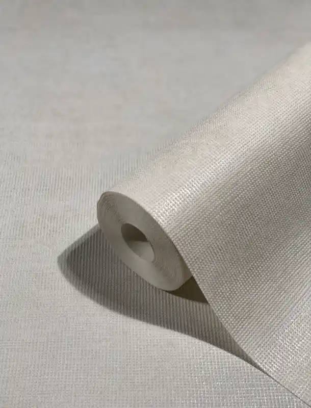 Vliestapete mit hochwertiger Textiloptik weiß, grau Meistverkauft