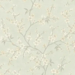 Vliestapete 456769 Blau-Pastellblau Muster & Motive 10,05 m x 0,53 m Sale