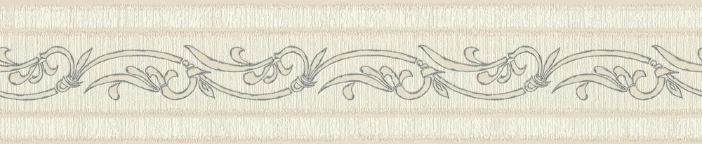 A.S. Création Only Borders 10, Barock Tapete, beige, silber 263513 Sonderaktion