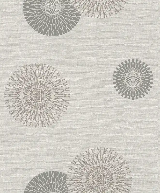 Rasch Das Beste, Grafisch, grau silber 808810 Solange Der Vorrat Reicht