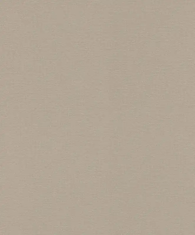 Nur Für Kurze Zeit Vinyltapete Rasch Dunkel Beige-Leinen 555868