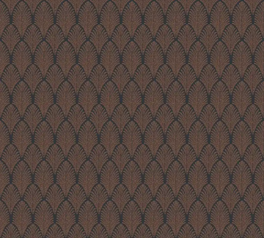 A.S. Création Pop Style, Design Tapete, kupfer, schwarz 374842 Meistverkauft