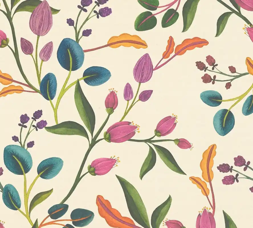 Vliestapete, Floral, creme 782111 Letzte Chance