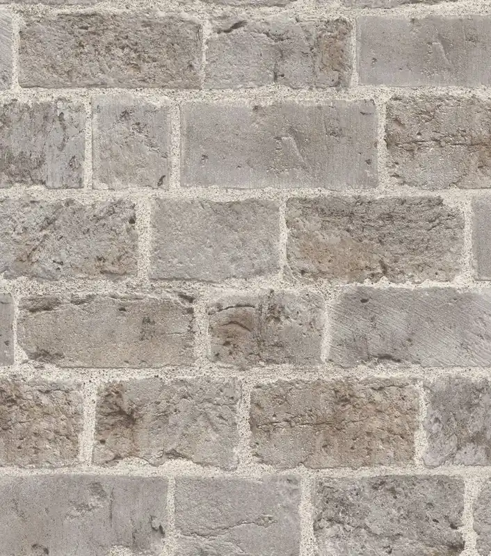 Aktuell Rasch Selection, Steine Industrial grau 865714