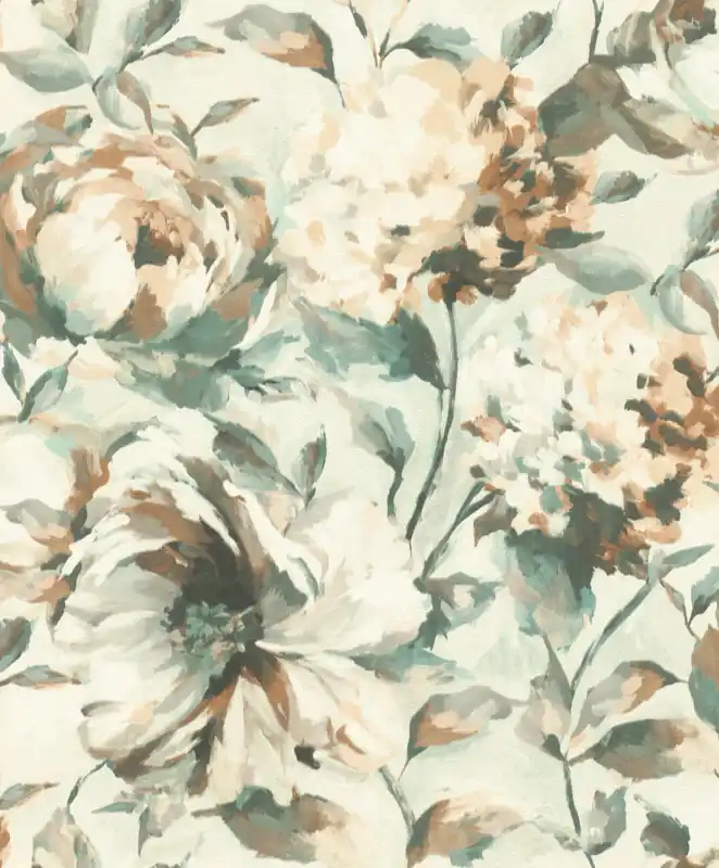 Meistverkauft Rasch Florentine III, Floral, beige rosa 485134