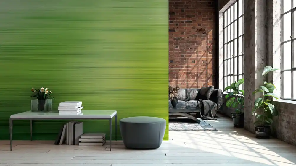 Günstig Livingwalls The Wall, Moderne Tapete, grün 382611