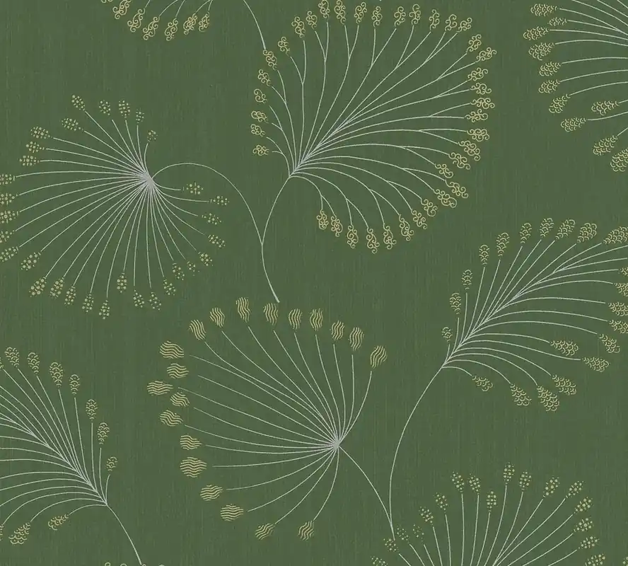 Architects Paper Alpha, Dschungeltapete, grün, gold 333711 Wochenendangebot