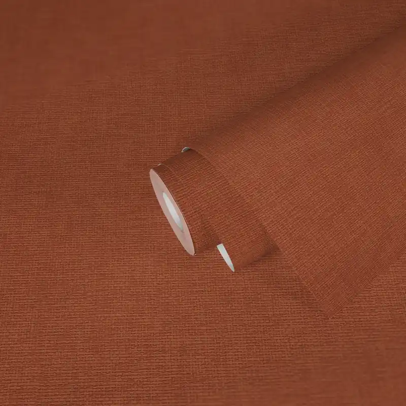 Expressversand Livingwalls Hygge, Tapete Stoffoptik, orange 386137