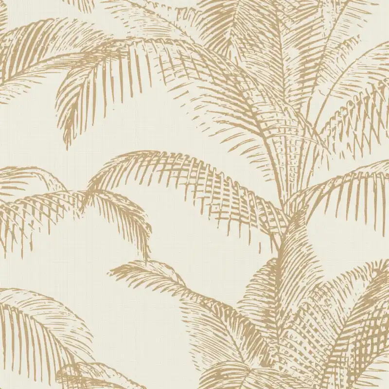 Neue Ware Rasch Selection Vinyl/Vlies, Botanical, gold weiß 406818