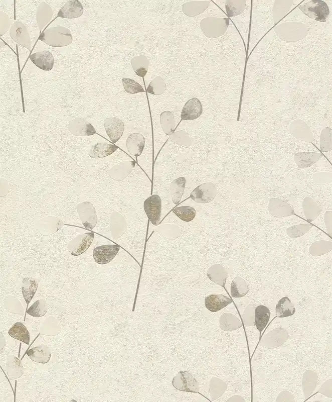 Zweige Vliestapete in Beige-Greige Selection Relief/Vlies 508413 Expressversand