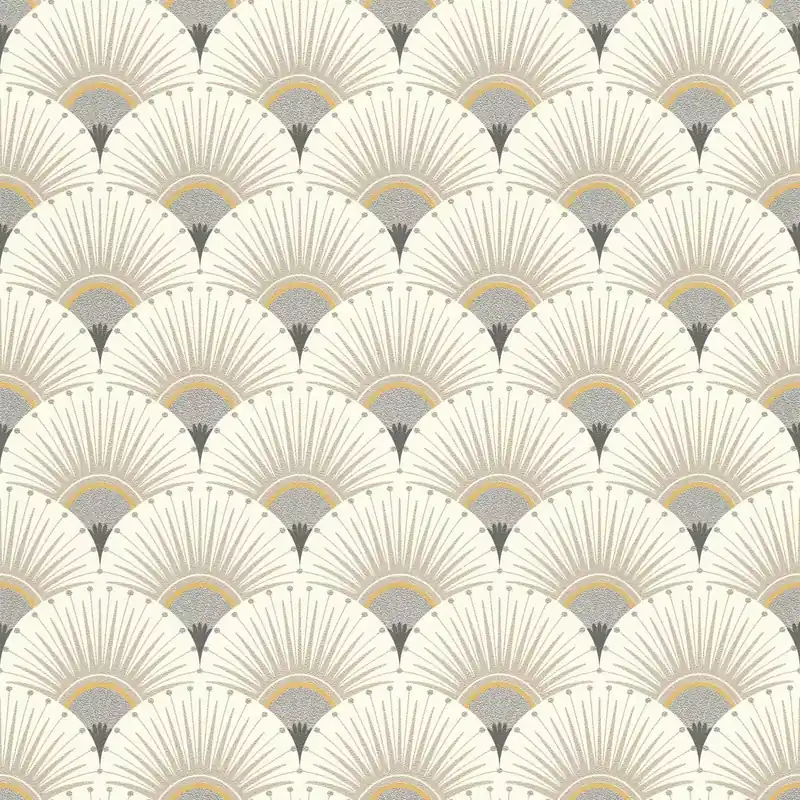 Expressversand Vliestapete Art-Deco Beige 637649