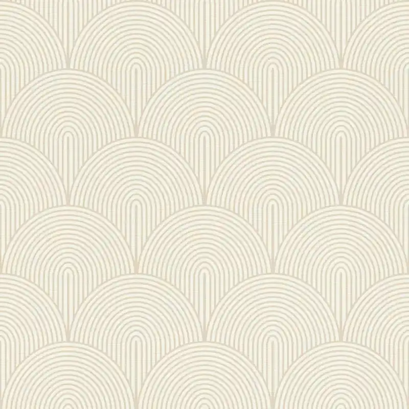 Vliestapete Art-Deco Bögen in Beige 689716 Super-Preis