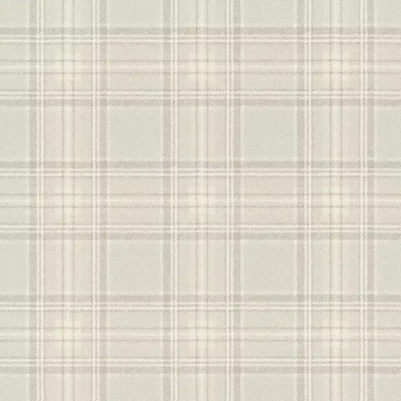 Karomuster Vliestapete in Beige-hellgreige Selection 537444 Neue Ware
