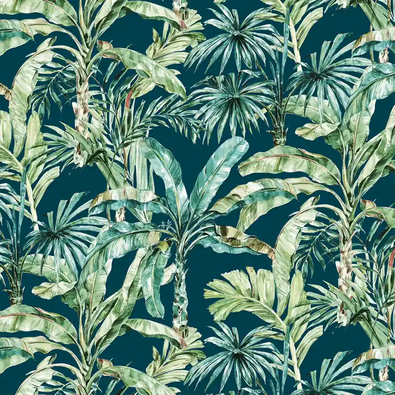 Zertifiziert Fototapete Palmen in Blau-Grün Florentine III 485868