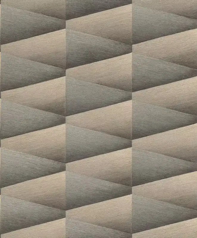 Super-Preis Grafik Vliestapete in Schwarz & Braun - Composition 554670