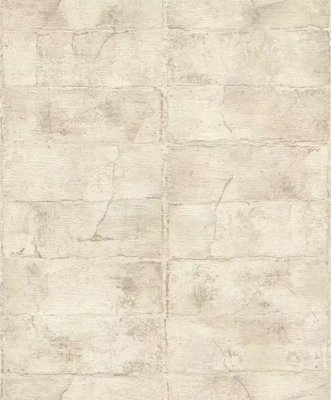 Steine Vliestapete in Beige-Greige Selection 520132 Finale Aktion