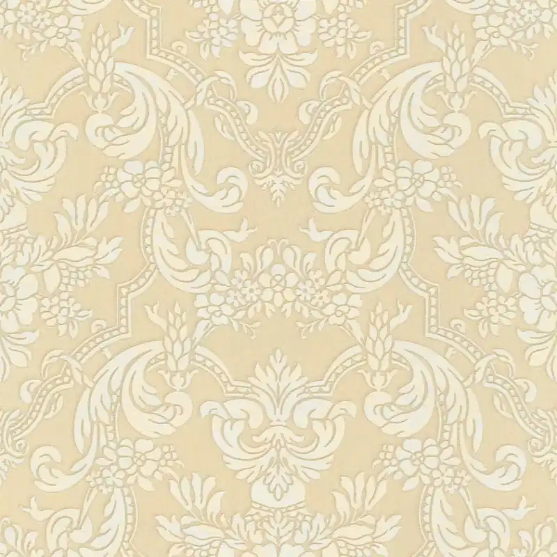 Ornament Vliestapete in Beige-Champagner Selection 570618 Preisreduziert