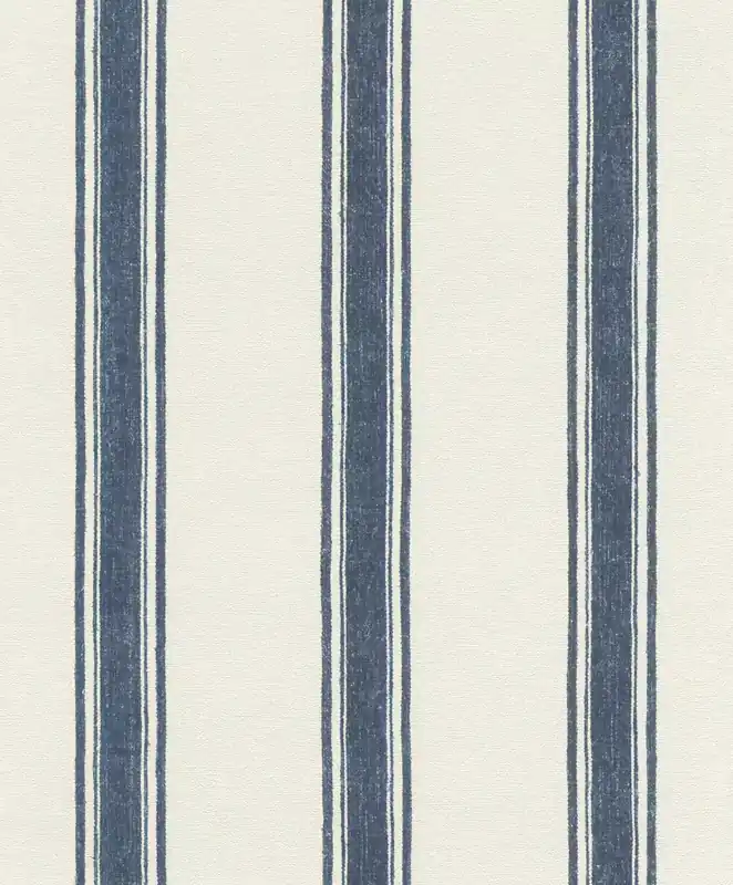 Gestreift Vliestapete in Blau-indigo Selection 555646 Begrenztes Angebot