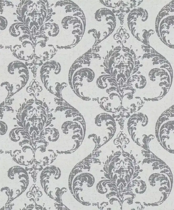 Letzte Chance Ornamente Vliestapete in Grau-Hellgrau Selection 315615