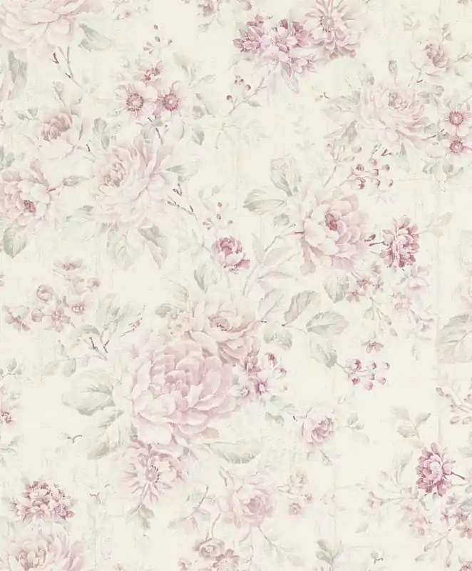 Zertifiziert Vliestapete Vintage Rosen 516029