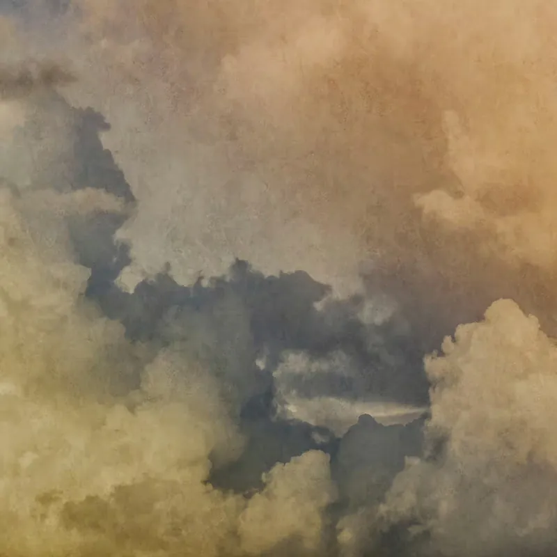 Solange Der Vorrat Reicht magicwalls Fototapete mit Wolken in Gelb 363180