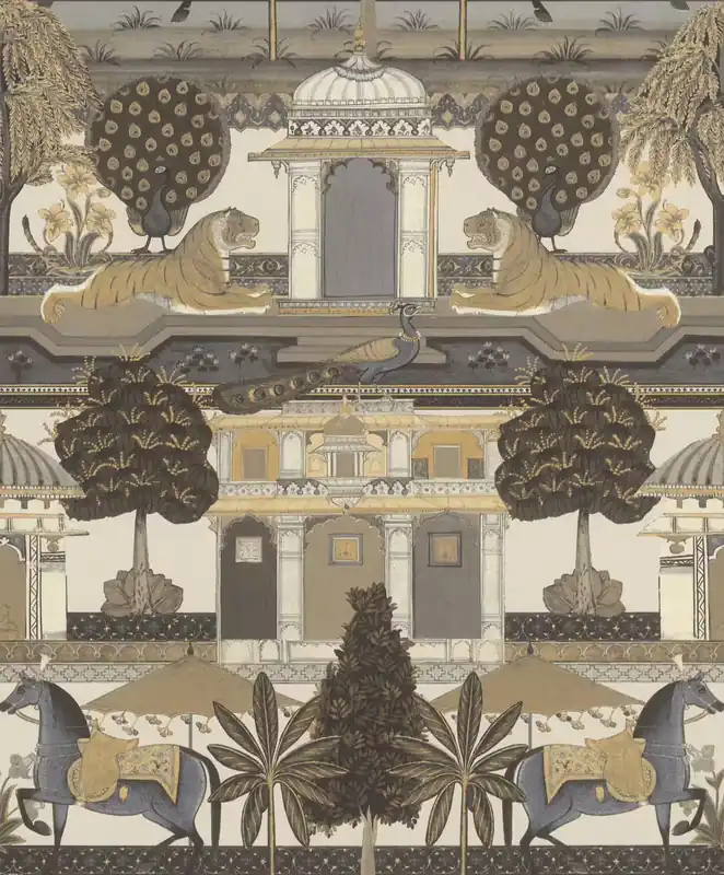 Palast Vliestapete in Beige-Hellbeige Selection 746228 Rabatt