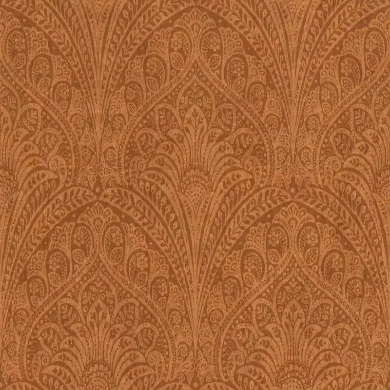 Paisley Vliestapete in Orange-Braunorange Selection 746341 Direktkauf