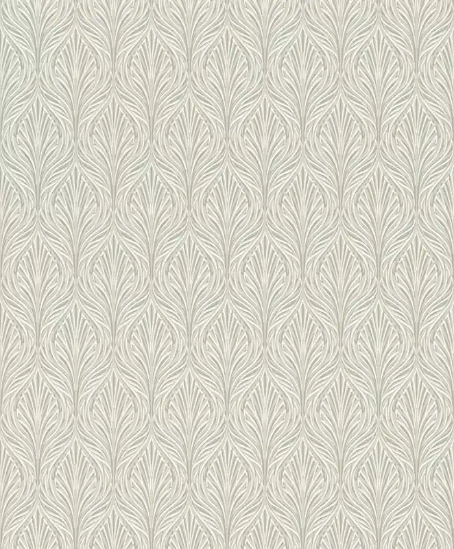 Neu Im Sortiment Ornamemt Vliestapete in Grau-Mittelgrau Selection Relief/Vlies 810219