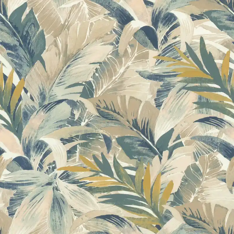 Blätter Vliestapete in Beige-Dunkelbeige Selection Vinyl/Vlies 865202 Preis Gesenkt