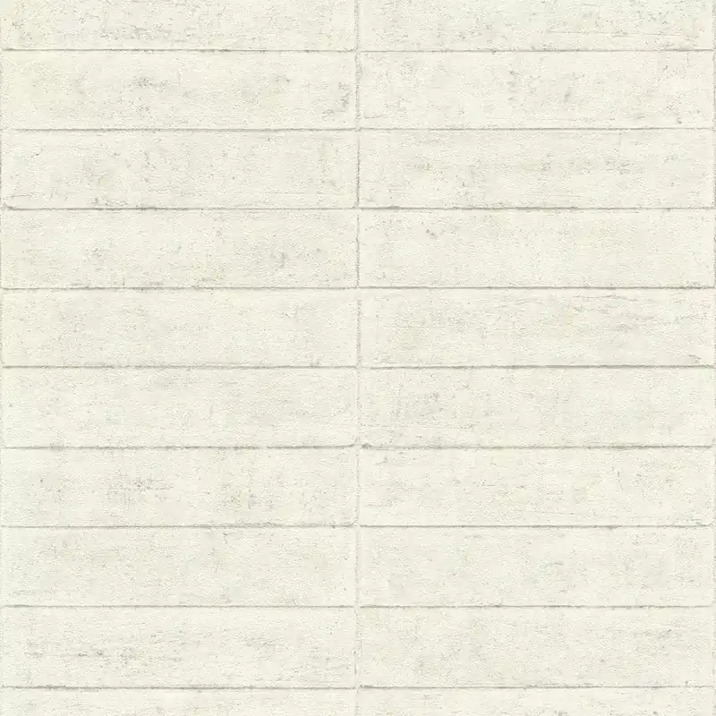 Schnäppchen Betonstein Vliestapete in Weiß-kalkstein Selection 499612
