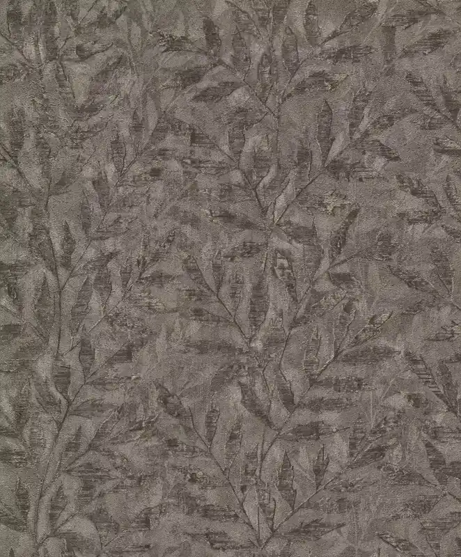 Sale Blätter Vliestapete in Braun-dunkelbraun Selection 315059
