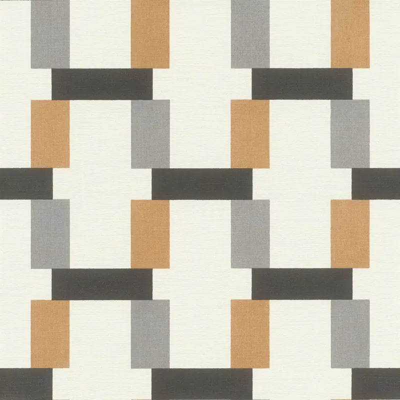 Geometrie Vliestapete in Orange-Braunorange Selection Vinyl/Vlies 868814 Nur Heute