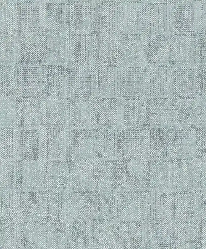 Karo Vliestapete in Blau-Blaugrau Deco Style 314724 Schnäppchen