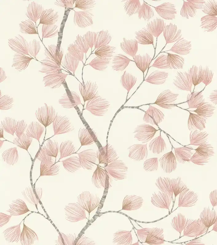 Muster Vliestapete in Pink-Hellpink Selection Vinyl/Vlies 866940 Markenprodukt