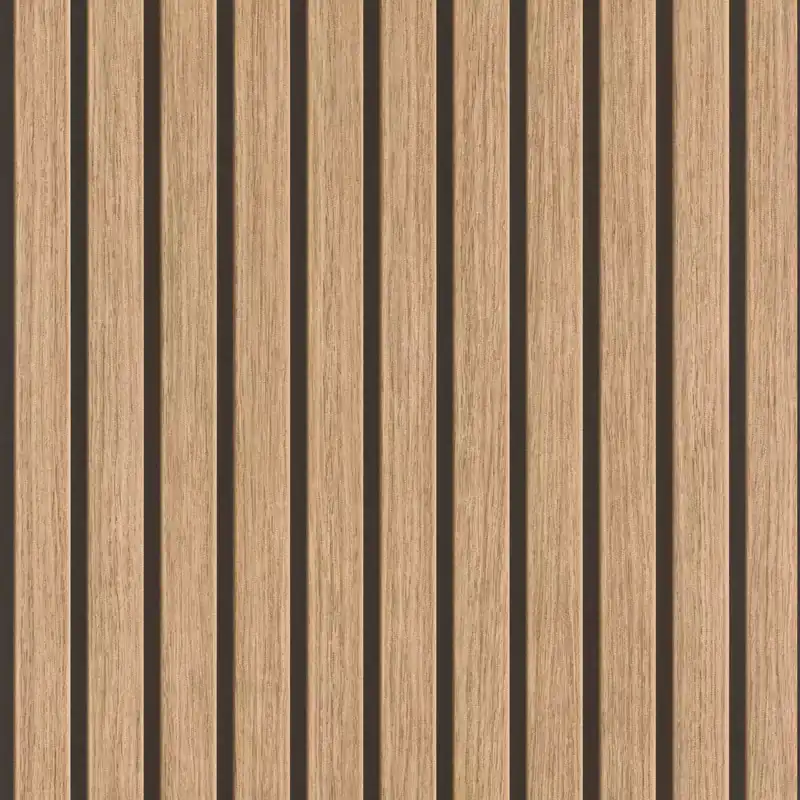 Selbstklebende Tapete Echo 370102 - 3D Holzpaneele in Braun Neue Ware